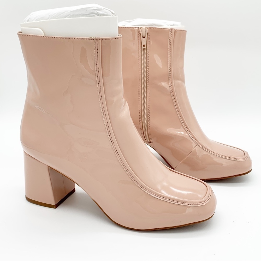 Modcloth Pink Ankle Boots
